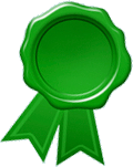 Green Sponsor Badge Icon